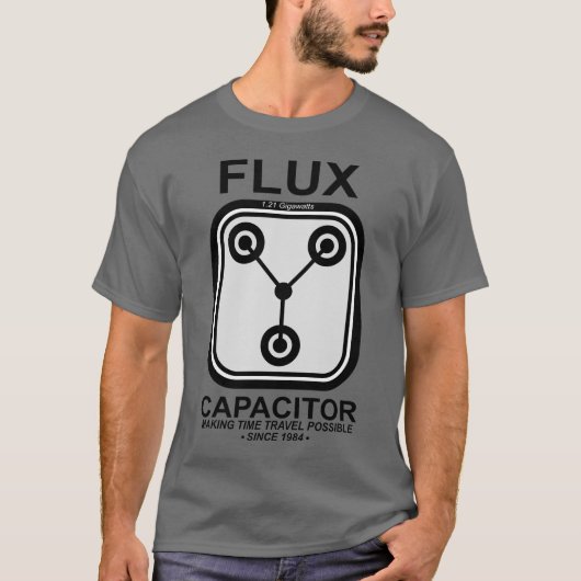 FLUX Capacitor 1,21 Gigawatt T-Shirt (Vorderseite)