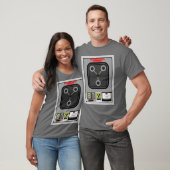 FLUX Capacitor and Display Gages T-Shirt (Unisex)