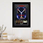 Flux Capacitor Poster (Küche)