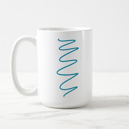 "Flux Swirl" Kaffee-Tasse Kaffeetasse (Links)