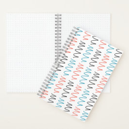 Flux Swirl Spiral Notebook Notizblock