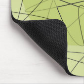 Fluxos em Verde Mousepad (Ecke)