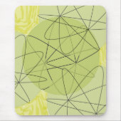 Fluxos em Verde Mousepad (Vorne)