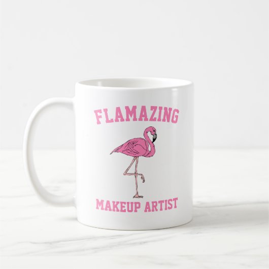 Flverblüffende Makeup Artist-Tasse Kaffeetasse (Links)