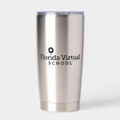 FLVS Edelstahl-Tumbler Thermobecher (Vorderseite)