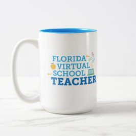 FLVS-Lehrer-Kaffeetasse  Zweifarbige Tasse