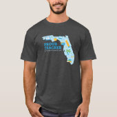 FLVS Proud Lehrer, Florida T - Shirt (grau) (Vorderseite)