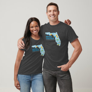 FLVS Proud Lehrer, Florida T - Shirt (grau)