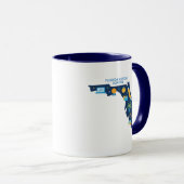 FLVS Staat Florida Tasse (VorderseiteRechts)