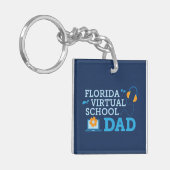 FLVS-Vater, Navy-Schlüsselanhänger Schlüsselanhänger (Vorderseite links)