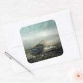 Fly 2013 quadratischer aufkleber (Umschlag)