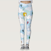 Fly A Kite Design Leggings (Vorderseite)