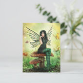 Fly agaric Fairy Postkarte (Stehend Vorderseite)