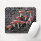 Fly agaric mousepad (Mit Mouse)