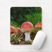 Fly agaric mousepad (Mit Mouse)