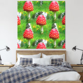 Fly Agaric Mushrooms Leinwanddruck (Insitu (Schlafzimmer))