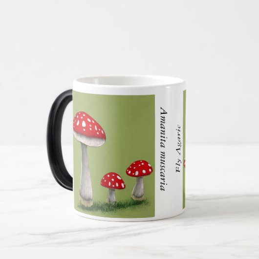 Fly Agaric-Tasse Verwandlungstasse (Vorderseite Links)