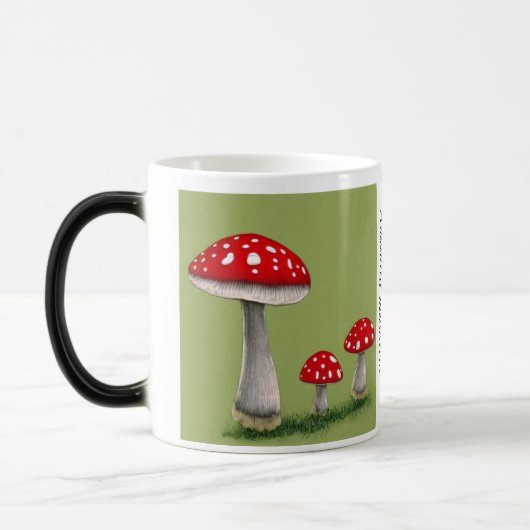 Fly Agaric-Tasse Verwandlungstasse (Links)