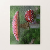 Fly Agarious Red Mushrooms Foto Puzzle (Vertikal)