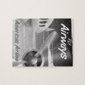 Fly Airways Vintage Reiseplakat Puzzle (Horizontal)