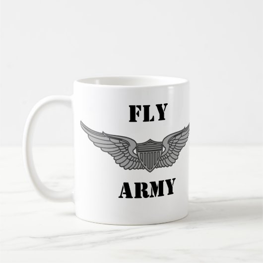 FLY ARMY CWO2 AVIATOR TASSE (Links)
