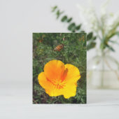 Fly Away Bee Postcard Postkarte (Stehend Vorderseite)