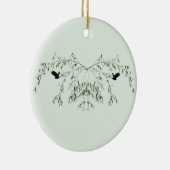 Fly Away Birds Keramik Ornament (Rechts)