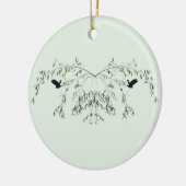Fly Away Birds Keramik Ornament (Links)