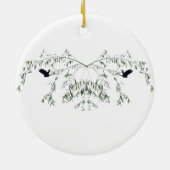 Fly Away Birds Keramik Ornament (Hinten)