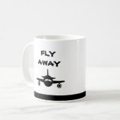 Fly Away - Kaffee/Tee-Tasse Kaffeetasse (Vorderseite Links)