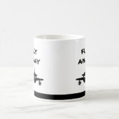 Fly Away - Kaffee/Tee-Tasse Kaffeetasse (Mittel)