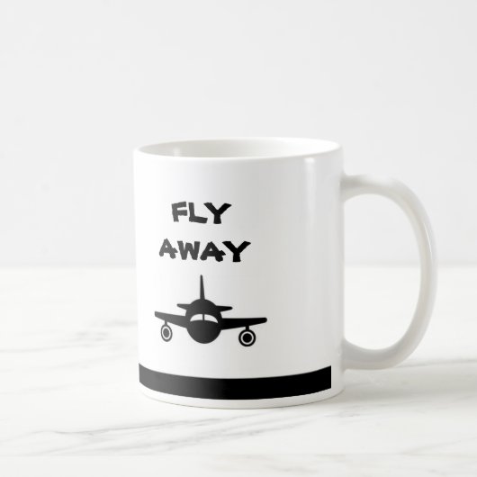 Fly Away - Kaffee/Tee-Tasse Kaffeetasse (Rechts)