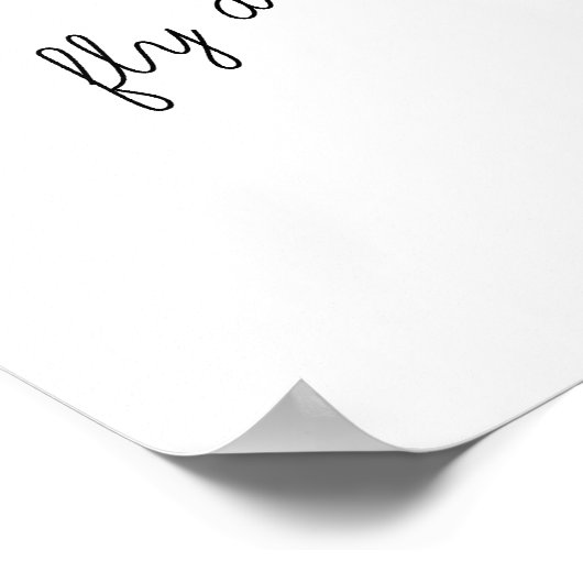 Fly Away Poster (Ecke)