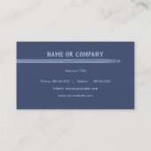 Fly Away ✈ Visitenkarte (Rückseite)