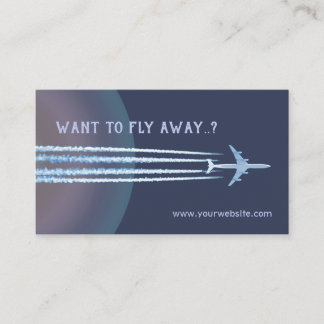 Fly Away ✈ Visitenkarte