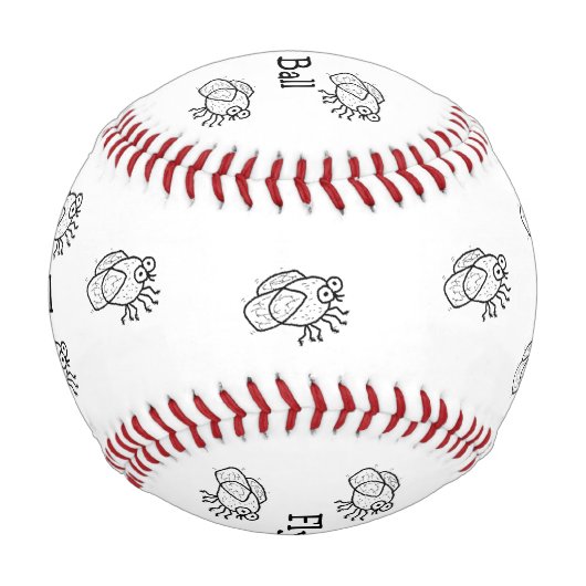 Fly Ball Baseball (Rückseite)