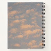 Fly Beyond Limits Eagle Notebook Notizblock (Rückseite)