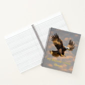 Fly Beyond Limits Eagle Notebook Notizblock (Innenseite)