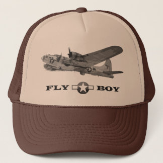Fly Boy & Fliegende Festung Hut Truckerkappe