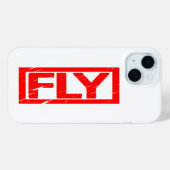 Fly Briefmarke Case-Mate iPhone Hülle (Rückseite (Horizontal))