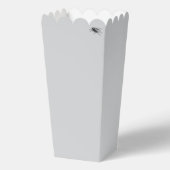 Fly Buddy graue Popcorn Boxen Geschenkschachtel (Vorderseite)
