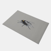 Fly Buddy Grey Doormat Fußmatte (Schrägansicht)