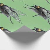 Fly Buddy grünes, mattes Packpapier (Ecke)