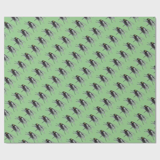 Fly Buddy grünes, mattes Packpapier (Flach)