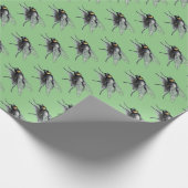 Fly Buddy grünes, mattes Packpapier (Ecke)