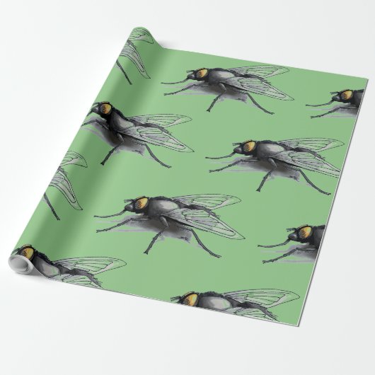Fly Buddy grünes, mattes Packpapier (Ungerollt)