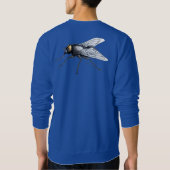 Fly Buddy men blaues Sweatshirt zurück (Rückseite)