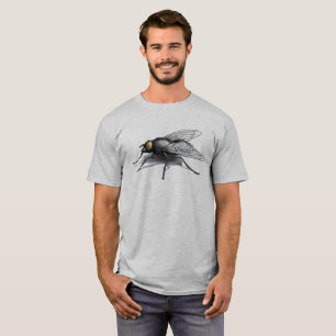 Fly Buddy men Grauer T - Shirt