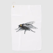 Fly Buddy Riesenfliegenhandtuch Golfhandtuch (Vorderseite)