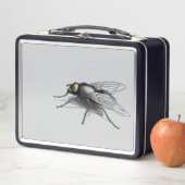Fly Buddy Schwarz-Graue Lunchbox (Beispiel)